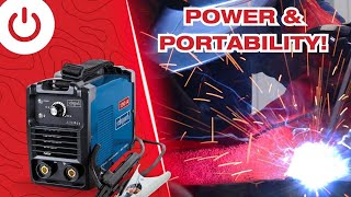 Powerful and Portable Welding The Scheppach WSE1000 130A Portable Inverter Welder [upl. by Montagna367]