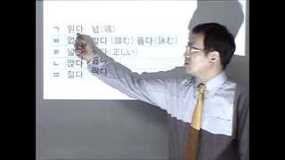 韓国語中級学習者の元気の素講座29＜二重パッチムの読み方＞ [upl. by Sewole824]