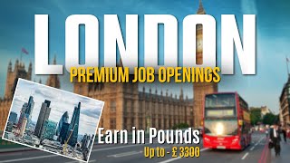 London United Kingdom Job Openinngs  Freshers jobs in UK for Indians  London England UK Work Visa [upl. by Thema441]