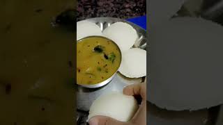 bhojan karne ka sabse accha samayhealthy 🥦🫑🍆🥒idli sambhar🫓🫓🍲🍲healthybrekfastshortsvideo [upl. by Kathlin]