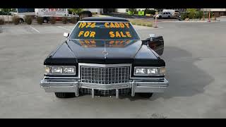 Bergamo Classic Motors 1976 Cadillac Fleetwood walk around [upl. by Nitsyrc]