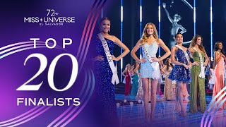 72nd MISS UNIVERSE  TOP 20 Delegates  Miss Universe [upl. by Agathe615]