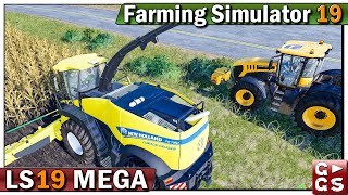 LS19 MEGA 🚜 Zuschauer häckseln XXL 16 46 LANDWIRTSCHAFTS SIMULATOR 19 [upl. by Idelle]