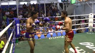 Huracan SInbi Muay Thai from Chile Wins by KO [upl. by Eicaj233]