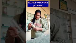 Apparatus used in Soxhlet extraction process  shorts ytshorts viral [upl. by Mullins]