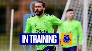 CALVERTLEWIN RETURNS TO TRAINING AS BLUES PREPARE FOR UNITED  EVERTON IN TRAINING [upl. by Soule]