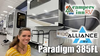 Alliance RVParadigm385FL  by Campers Inn RV – The RVer’s Trusted Resource [upl. by Rimidalb412]