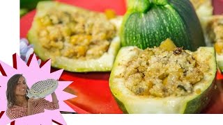 Zucchine Ripiene di Quinoa [upl. by Rowley]