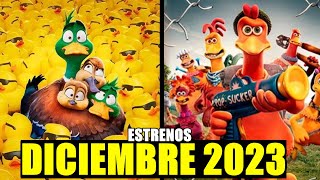 PRÓXIMAS PELÍCULAS ANIMADAS Y CARICATURAS QUE SE ESTRENAN EN DICIEMBRE 2023 [upl. by Nylessej]