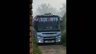 Kerala touristbuslovertourist bus MELEDATH supar look mass enyry [upl. by Aiepoissac425]