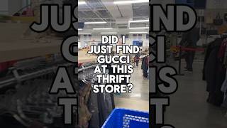 Gucci thrift thriftstorefinds fashion thriftcommunity thriftfinds reseller entrepreneur [upl. by Laen]