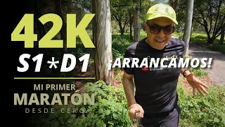 ARRANCANDO EL PLAN DE ENTRENAMIENTO DE 42K — Mi Primer MARATÓN Desde Cero [upl. by Dodd]