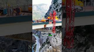 the process of building a bridge shortsvideo facts didiyouknow bridge [upl. by Annais]