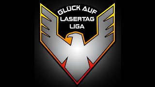 GlückAufLasertagLiga  S16  Fire of Dron vs Laserforce  Rückrunde Spieltag 2 [upl. by Nnaillek]