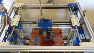 Home Made DIY CoreXY 3D Printer No22 I referred to Sparkcube 自作 3D プリンター [upl. by Araeic]