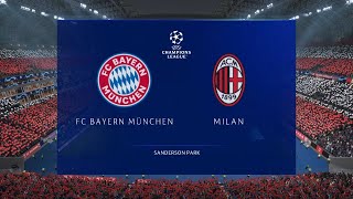 FC 25  Bayern Monaco vs AC Milan  ritorno dei quarti di UEFA Champions League 20242025 [upl. by Iridissa26]