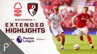 Nottingham Forest v Bournemouth  PREMIER LEAGUE HIGHLIGHTS  8172024  NBC Sports [upl. by Tnilc]