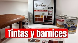 Tintas y barnices para Madera RustOleum [upl. by Norad100]