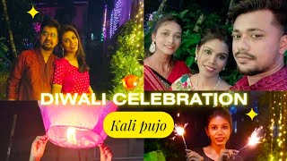 কালীপুজো তে আমাদের বাজি পড়ানো।kalipuja firecracker viralvideo vlogs [upl. by Ahsael]