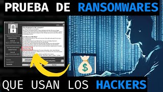 Probando Ransomware vs Antivirus  Cómo Encriptan tus Datos [upl. by Yorgo]