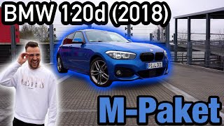 BMW 120d 2018 MPAKET SHADOW LINE UND MEHR I Straight 28 [upl. by Alrich750]