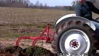 Plowing and cultivating with the 8N Ford Tractor [upl. by Ellehcem452]