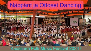 Näppärit ja Ottoset dancingKaustinen Folk Music Festival 2024  Part1244 [upl. by Askwith]