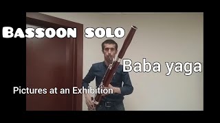 Mussorgsky Pictures at an Exhibition Baba yaga bassoon solo Мусоргский Картинки с выставки Баба Яга [upl. by Feledy333]