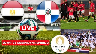 Egypt vs Dominican Republic Live Stream Olympics 2024 Football Match Score Commentary Highlight Vivo [upl. by Boelter]