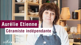 Aurélie Etienne céramiste indépendante accueille une apprenante IFAPME [upl. by Biddie682]