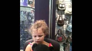 Ear piercing at claires [upl. by Nattie]