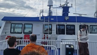 Portsmouth Boat Ride To Isle Of Wight UK 🇬🇧 ExPlOsIoN 💥 [upl. by Edmead]