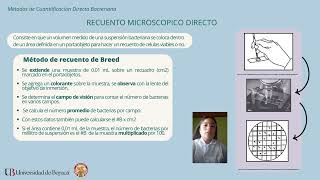 Medidas directas e indirectas del crecimiento bacteriano [upl. by Aihseket]