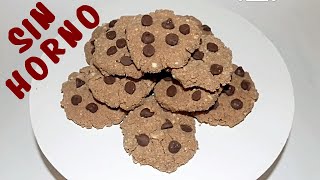 Galletas Choco Chips SIN HORNO CHOKIS Postre sin horno kidschoco [upl. by Carpio]