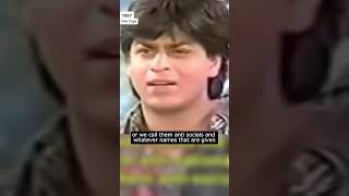 Srk on Nationalism a 1997 interview that still resonates [upl. by Nnylrac]