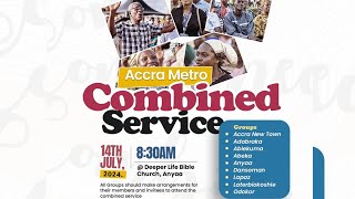 DCLM Ghana  Accra Metro Combined Worship Service [upl. by Tebasile605]