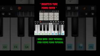 Bhootiya Tone Piano Cover  Walk Band  Easy Tutorial  Star Prime Piano Tutorial  piano [upl. by Hachmin484]