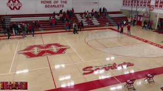 Mankato West High vs Willmar High School Varsity Mens Basketball [upl. by Anavi]