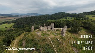 Ptačím pohledem 001  Brníčko Olomoucký kraj  4K [upl. by Sherburn]