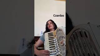 Czardas by Monti a wonderful piece accordion czardas cover [upl. by Eizle]