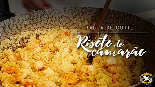 Risoto de Camarão  Tábua de Corte [upl. by Euqirne512]