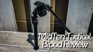 MidTen Tactical Bipod Review [upl. by Trefor783]