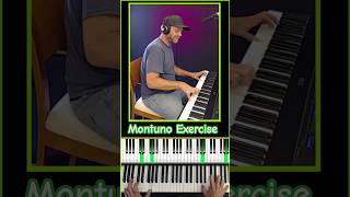 Montuno Exercise in one minute montuno salsapiano pianotutorial [upl. by Campball791]