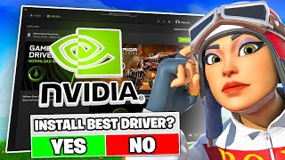 Best Nvidia Drivers For MAX FPS BOOST amp Low Latency ✅ Benchmark amp Optimization [upl. by Anson234]