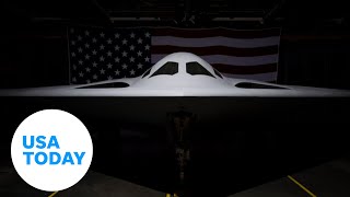 Pentagon unveiled new nuclear stealth bomber aircraft B21 Raider  USA TODAY [upl. by Loree]