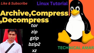 Linux Archive and Compression tar zip gzip bzip2 and xz commands in Linux explained practically [upl. by Aiek226]