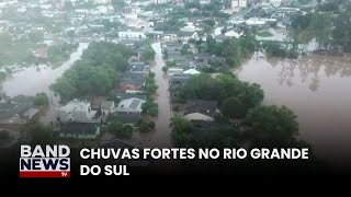 Chuva coloca Rio Grande do Sul em alerta até domingo  BandNews TV [upl. by Slayton428]