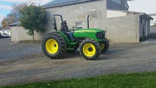 John Deere 5525 Tractor Running amp Operating Video [upl. by Koblas50]