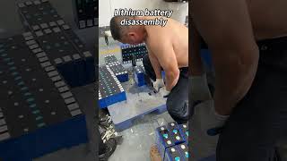 Lithium battery disassembly lithium energy storage battery ess [upl. by Valdes]