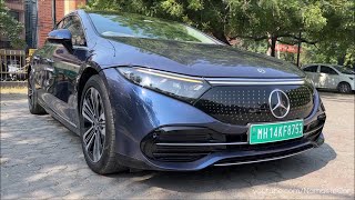 MercedesBenz EQS 580 4Matic ₹15 crore  Reallife review [upl. by Darton]